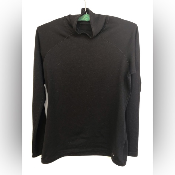 Patagonia Womens Capilene 3 Black Baselayer Sz M - Picture 1 of 5